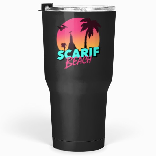 Discover Scarif Beach Sticker Tumblers 30 oz
