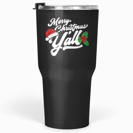 Discover Merry Christmas Y 39 All Funny Country Southern Holiday Tumblers 30 oz