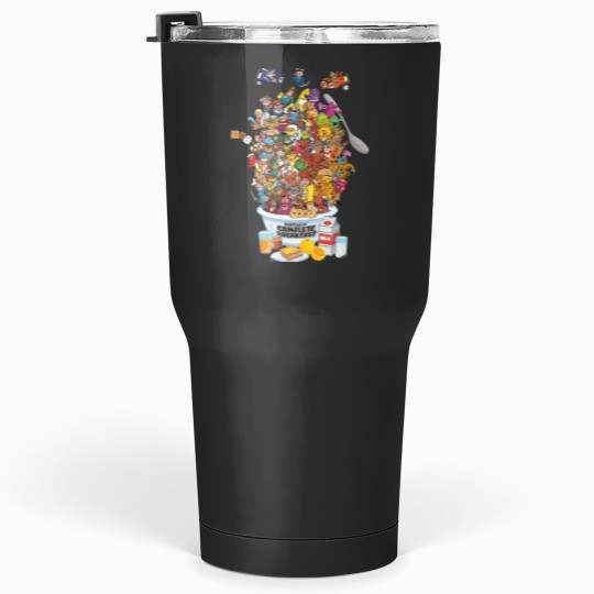 Discover Cereal Mascots - Part of a Complete Breakfast! Tumblers 30 oz