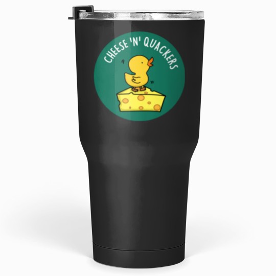 Discover Cheese And Quackers Cute Cheese Pun Tumblers 30 oz