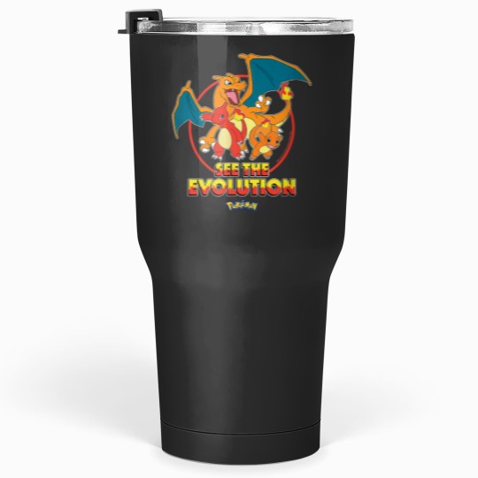 Discover Poket mons - Charmander See The Evolution Tumblers 30 oz