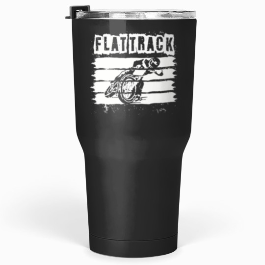 Discover Flat Track Motorcycle Dirt Track Speedway Tumblers 30 oz