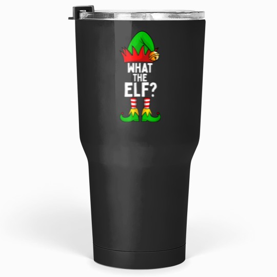 Discover What-The Elf Matching Family Christmas Tumblers 30 oz