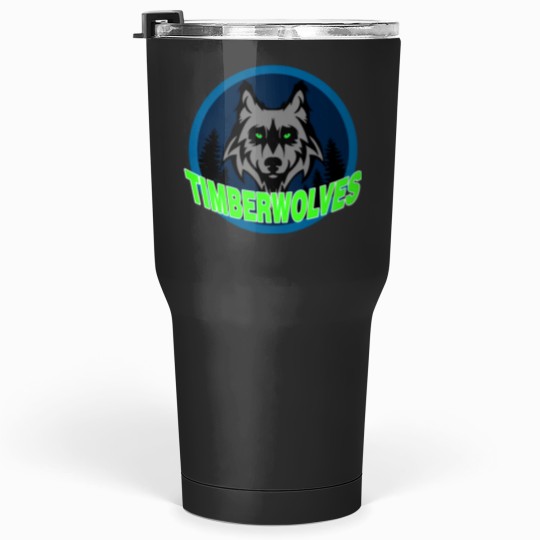 Discover Minesota Timberwolves Sticker Tumblers 30 oz