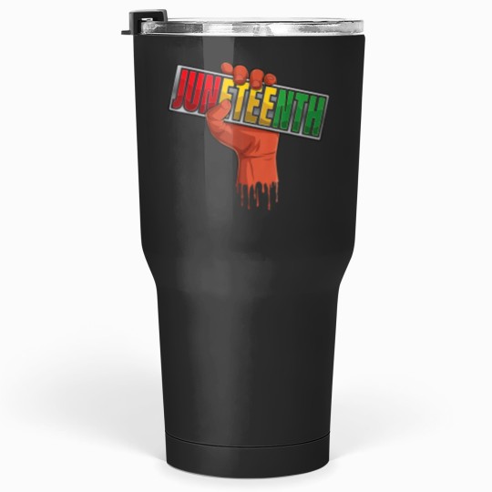 Discover Juneteenth Black History Afro American African Freedom Tumblers 30 oz