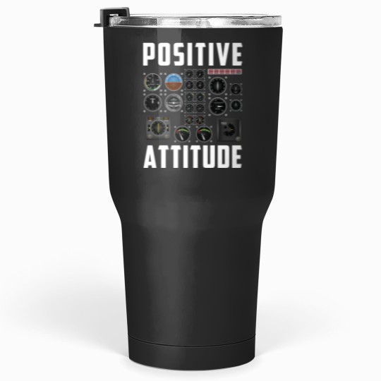 Discover Positive Attitude Pilot 6403 Tumblers 30 oz