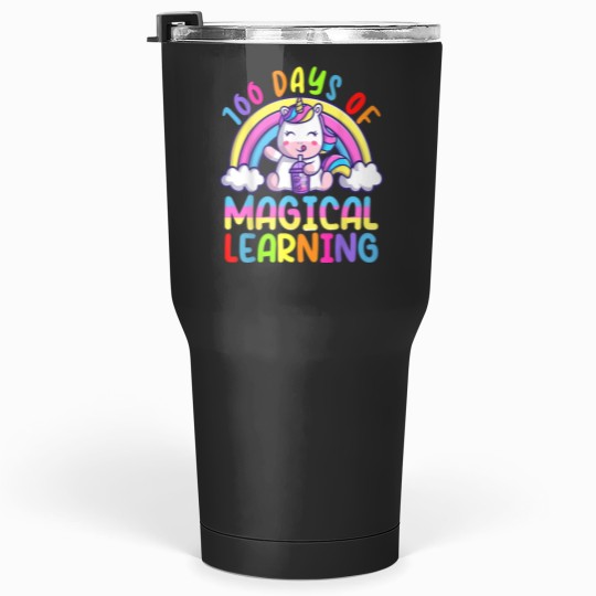 Discover 100 Days Of Magical Learning 100th Day Of School Tumblers 30 oz