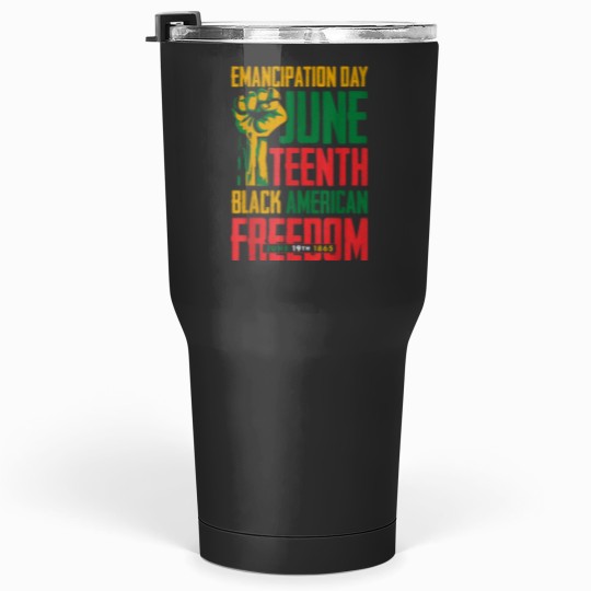 Discover Juneteenth 1865 Commemorative Tumblers 30 oz