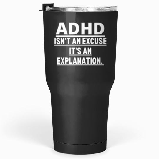 Discover ADHD Awareness, Attention deficit hyperactivity disorder, ADHD Warrior, ADHD Quote, ADHD Support, Tumblers 30 oz