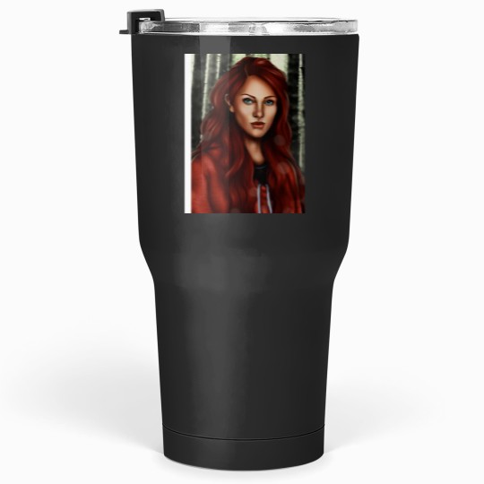 Discover Scarlet Benoit Baseball ¾ Sleeve Tumblers 30 oz