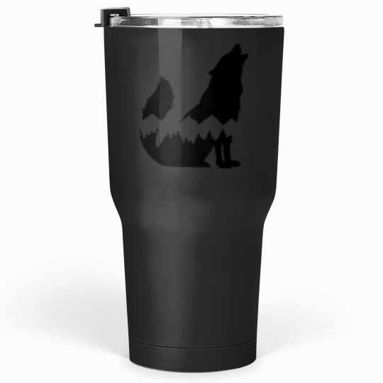 Discover Howling Wolf Mountain Tumblers 30 oz
