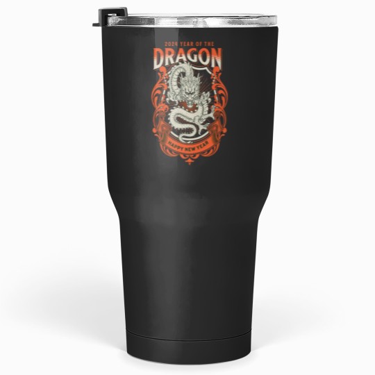 Discover Year of the Dragon Shirt done in KITTLE Tumblers 30 oz
