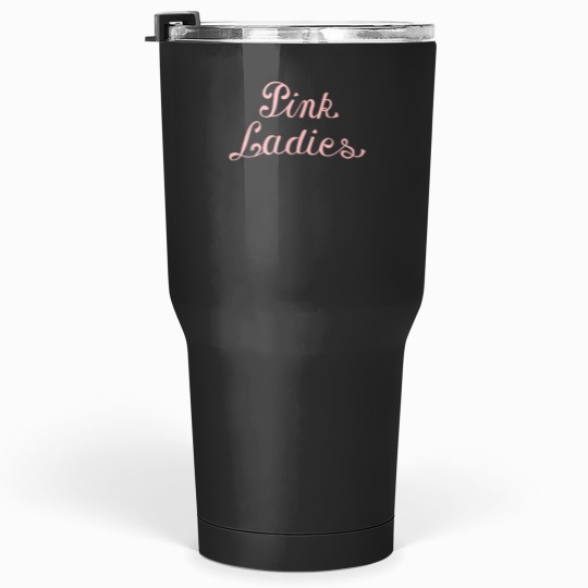 Discover Grease Pink Ladies Font Tumblers 30 oz