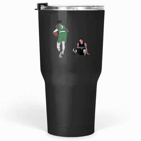 Discover Jaylen Brown Crosses Over Grayson Allen Tumblers 30 oz
