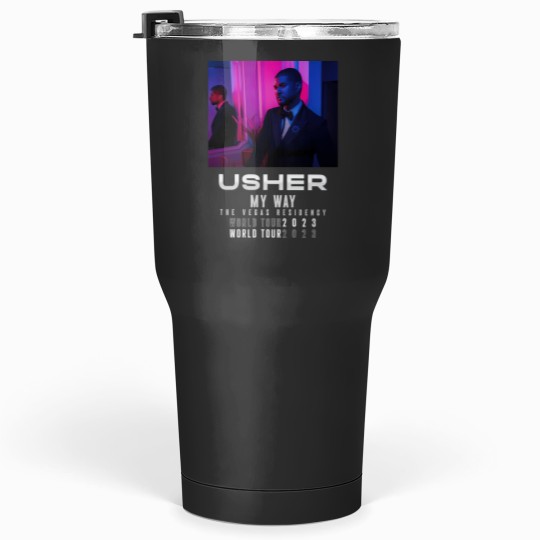 Discover Usher My Way Tour Tumblers 30 oz
