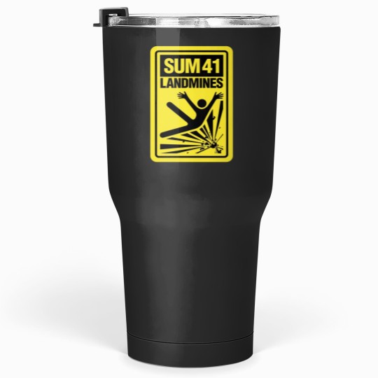 Discover Land mines are explosive devices embedded in the ground Tumblers 30 oz