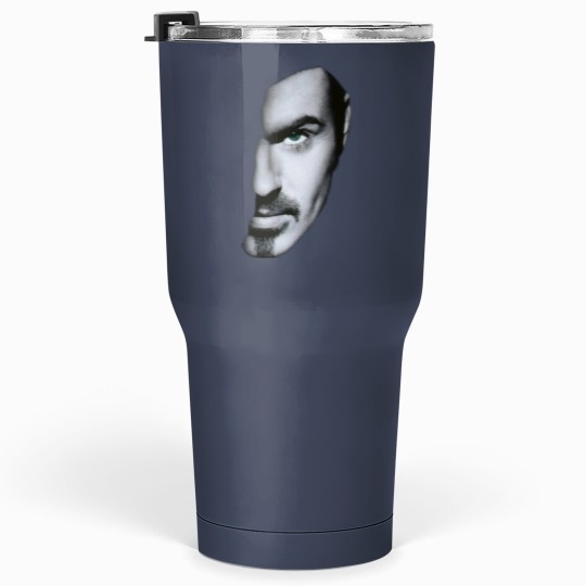 Discover George Michael Face Tumblers 30 Oz Unisex & Kids Throwback