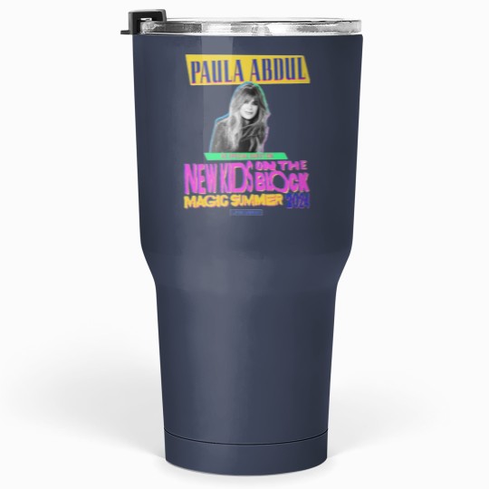 Discover Paula Abdul NK on The Block THE MAGIC SUMMER 2024 Tour Tumblers 30 Oz