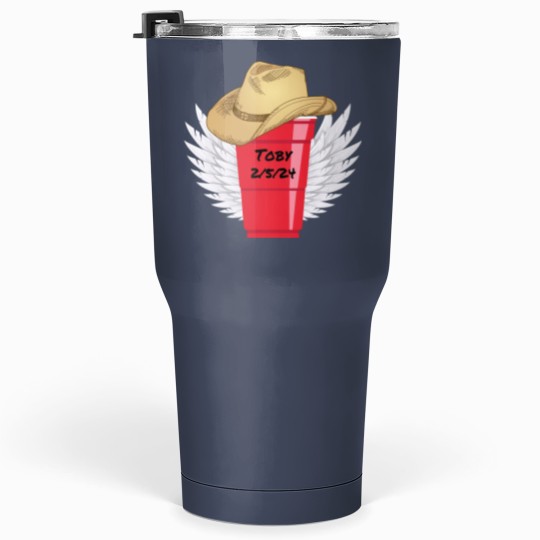 Discover Toby Keith In Memory, Red Solo Cup Wings,  Tumblers 30 Oz, 90's Country Fans