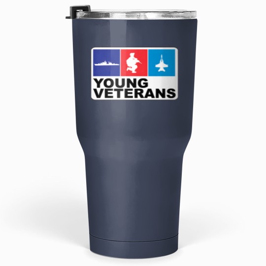 Discover Young Veterans Tumblers 30 Oz