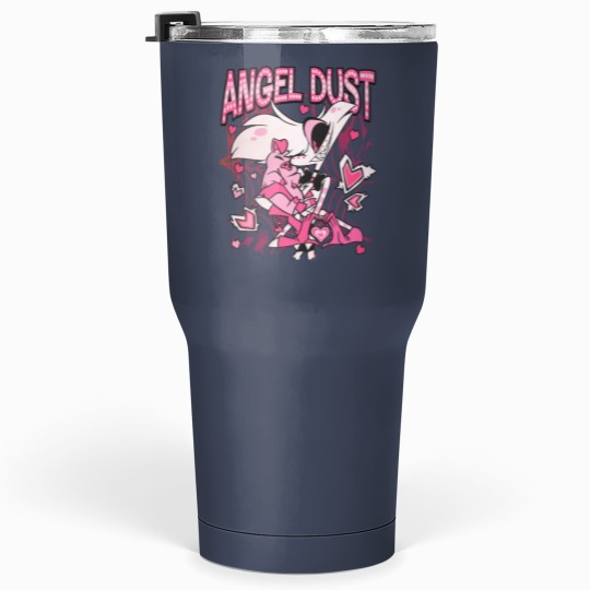 Discover Hazbin Hotel Angel Dust And Fat Nugget Cute Tumblers 30 Oz