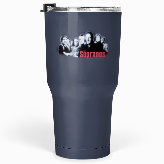 Discover 30 oz Tumbler with Vintage 2000s Sopranos Theme