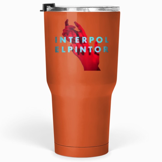 Discover Interpol El Pintor Album Indie Logo Tumblers 30 Oz