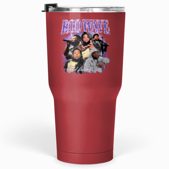 Discover Rod Wave 30 oz Tumbler - Field Purple