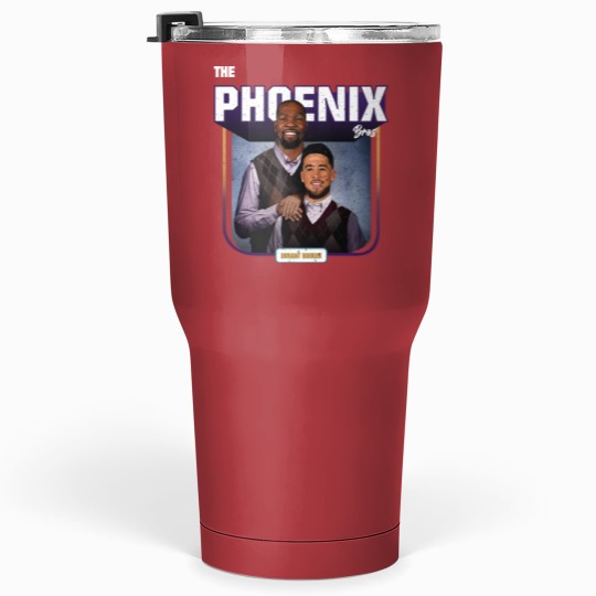 Discover Devin Booker Kevin Durant Phoenix Basketball Tumblers 30 Oz