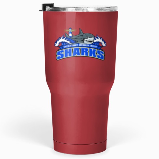 Discover Suffolk Community College Sharks Tumblers 30 Oz