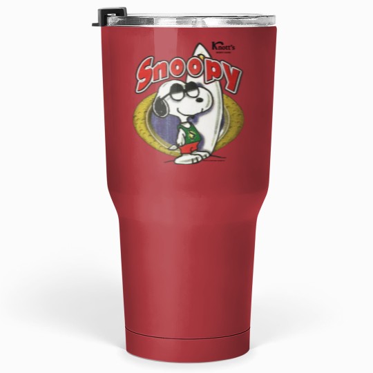 Discover Vintage 90s Snoopy Knotts Berry Farm Tumblers 30 Oz
