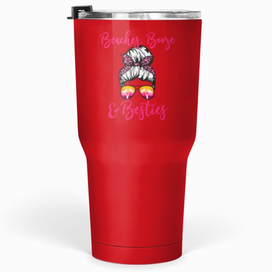 Discover Girls Trip Girls Weekend Friends Beaches Booze & Besties Tumblers 30 Oz