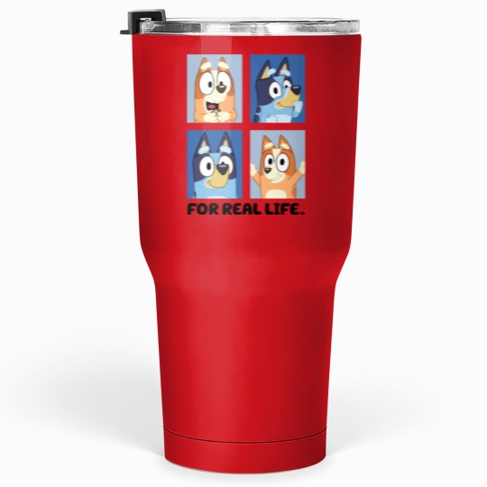 Discover BlueyDad For A Real Life Tumblers 30 Oz | BlueyDad And Bingo Tumblers 30 Oz