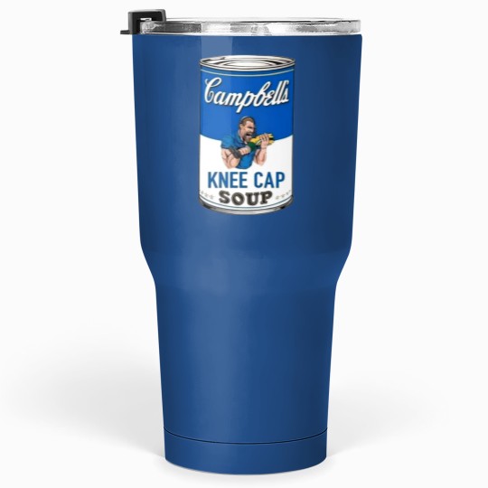 Discover Campbell's Kneecap Soup Graphic Tumblers 30 Oz, Dan Campbell's Kneecap Soup Graphic