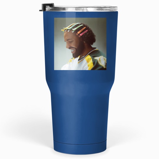 Discover Drake Face 30 Oz Tumbler - For All The Dogs Tour Merchandise