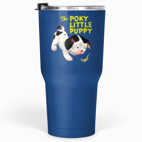 Discover Poky Little Puppy little golden book  illustration Tumblers 30 Oz