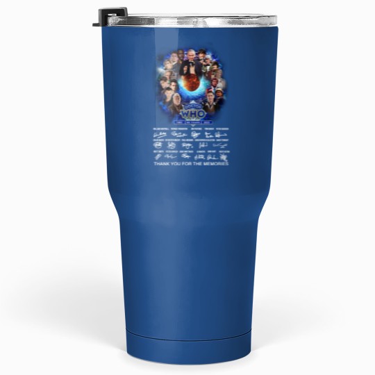 Discover Doctor Who 60 Years 1963-2023 Anniversary Thank You Fan Tumblers 30 Oz