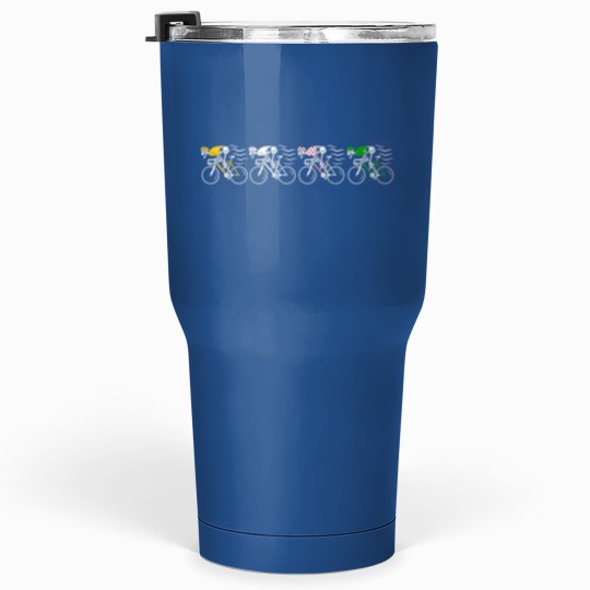 Discover Tour de France Halloween Cycling Tumblers 30 oz