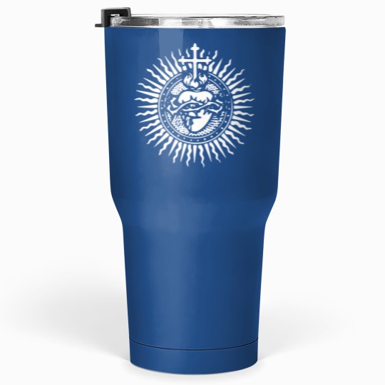 Discover Sacred Heart of Jesus Catholic Traditional Latin Mass Art Tumblers 30 Oz