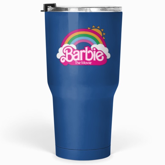 Discover Barbie The Movie - Rainbow Logo Tumblers 30 Oz