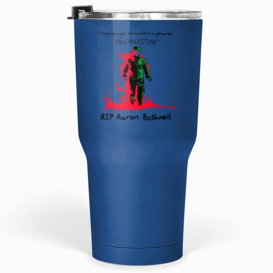 Discover Aaron Bushnell Tumblers 30 Oz, RIP Aaron Bushnell Tumblers 30 Oz