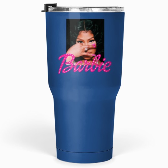 Discover Nicki Minaj Barbi Girl Tumblers 30 Oz| Queen of Rap Tumblers 30 Oz