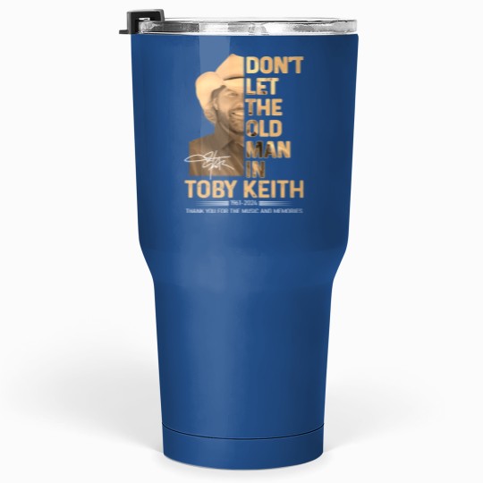 Discover Toby Keith memory black Tumblers 30 Oz