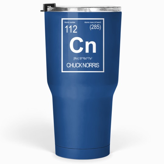 Discover Chuck Norris - Periodic Table of Elements Classic Tumblers 30 Oz