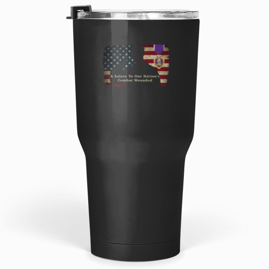 Discover Purple Heart Day A Salute To Combat Wounded2 Tumblers 30 oz