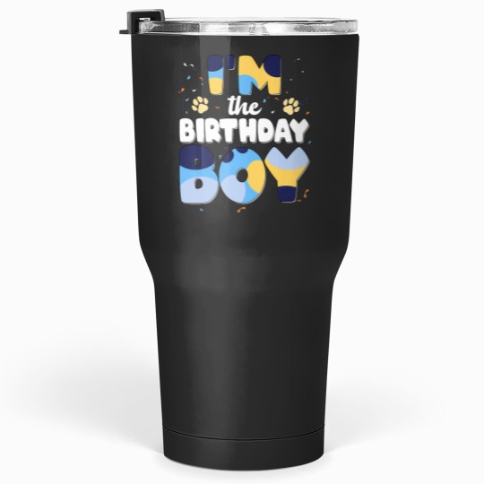 Discover Im The Birthday Boy Dog Family Matching Tumblers 30 oz