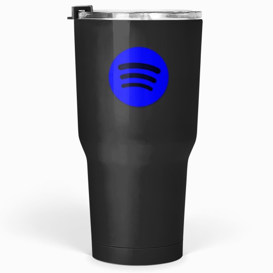 Discover spotify music blue Tumblers 30 oz