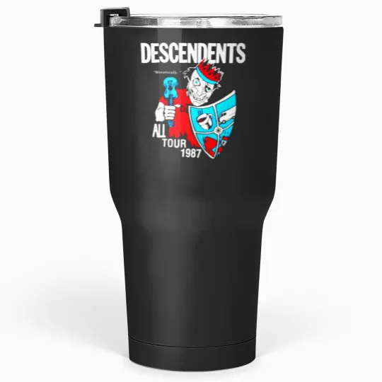 Discover Descendents Vintage 1987 Tour 3 Tumblers 30 oz
