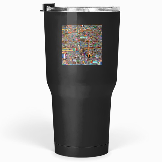 Discover 8K R Place 2022 Atlas Final Image Tumblers 30 oz