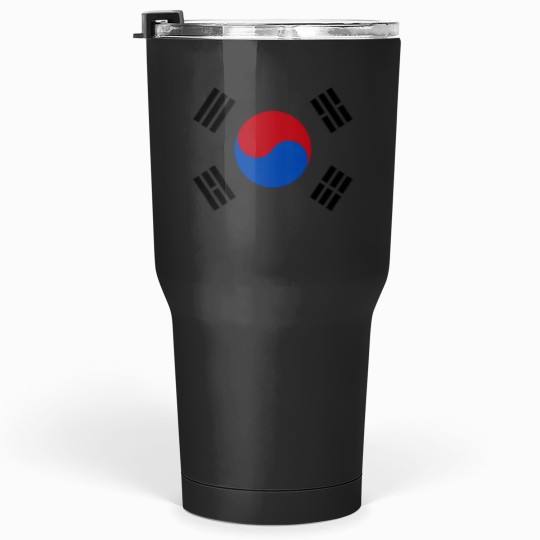 Discover KOREAN FLAG OF KOREA Novelty Men Women Kids Gift Tumblers 30 oz